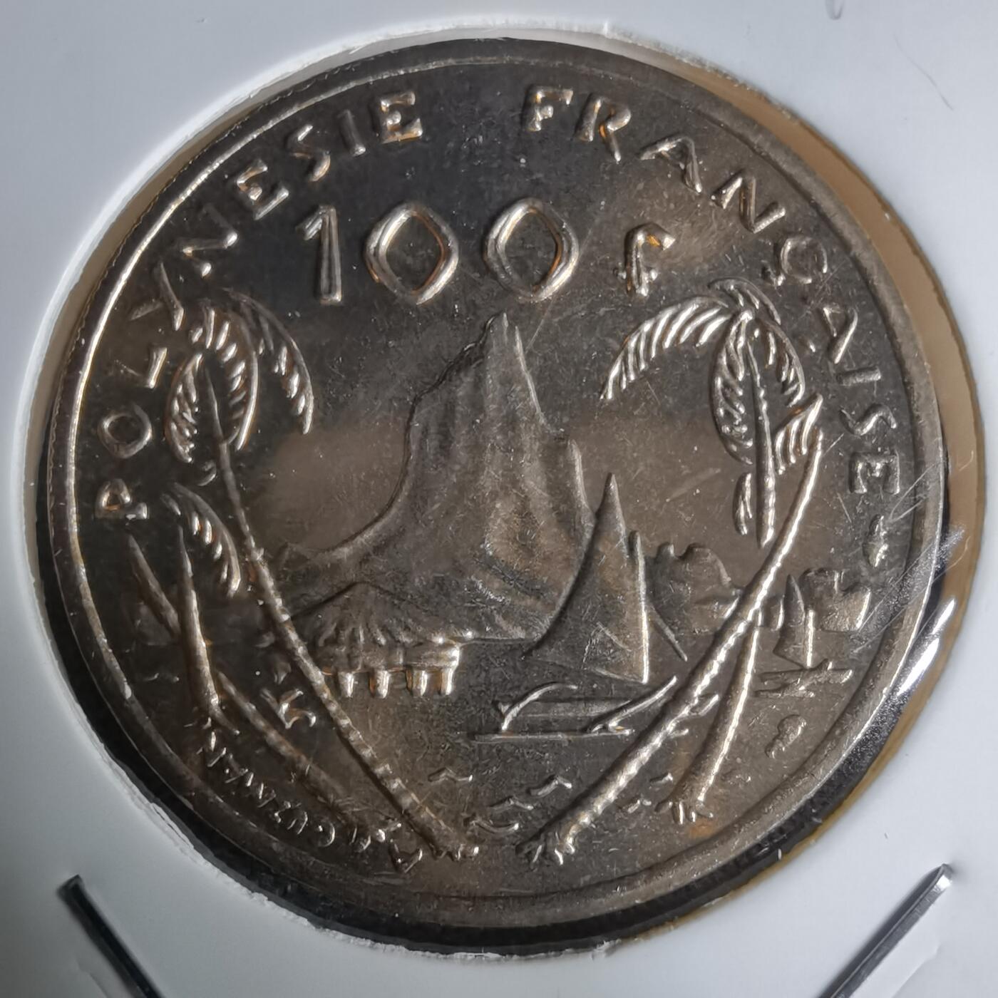 沼泽如烟--第941场 法属波利尼西亚1986年100法郎