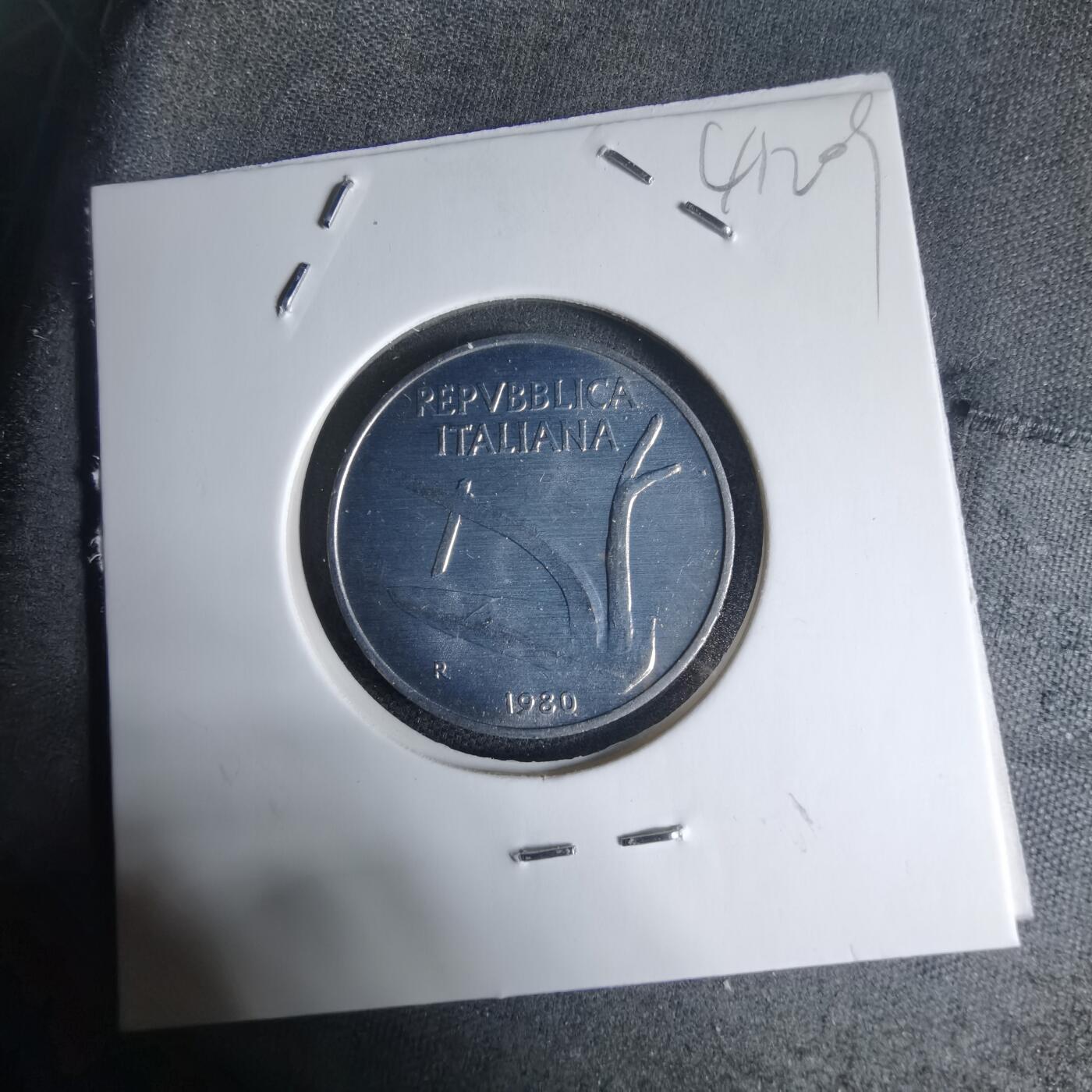 沼泽如烟--第941场 意大利1980年10里拉