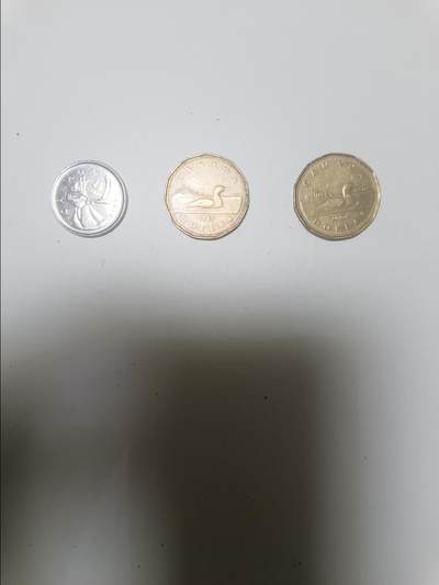 【20251223】非全新纸币和硬币第316场 - 加拿大2.25加元