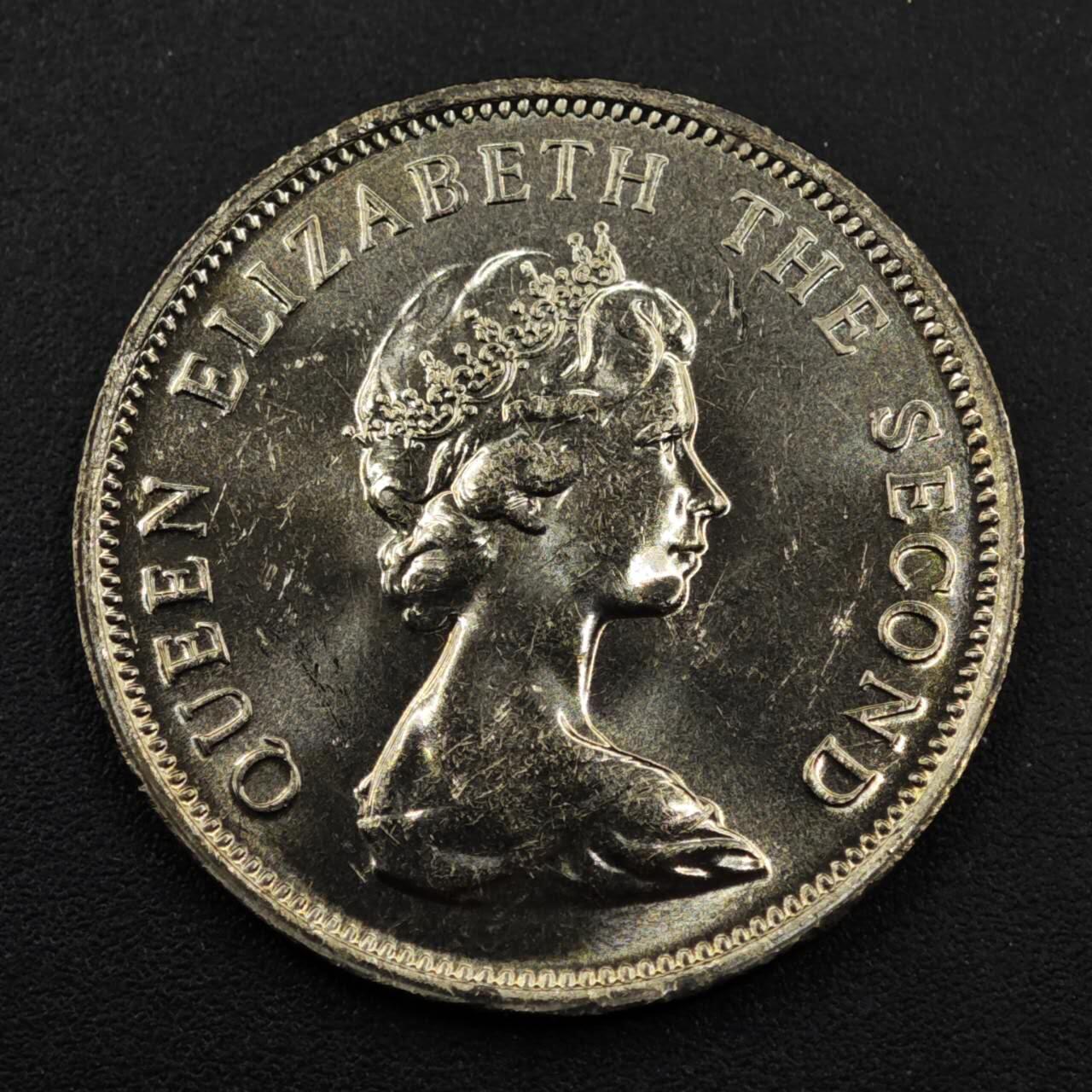 【淘币小摊】实时拍第八百三十三拍   散币场   满百包邮可预留二周 每周一统一发货   图瓦卢1985年飞鱼20分镍币