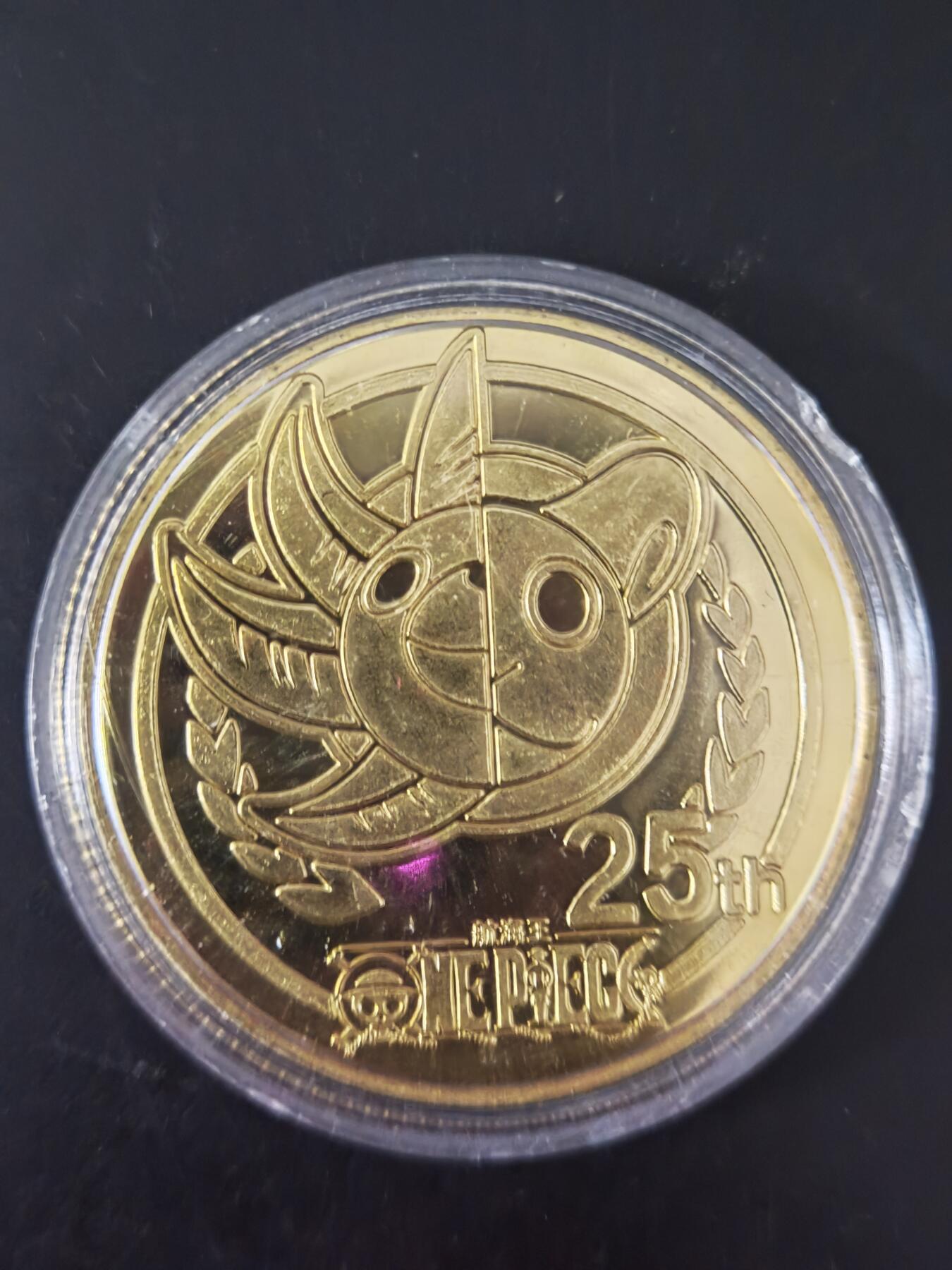 琦卡当当铺～第26期★★各种小漏~支持寄存★★~【9点40结束】扫码加群抽[包邮券]~ 欧卡-海贼王-弗兰奇-金属币-1个