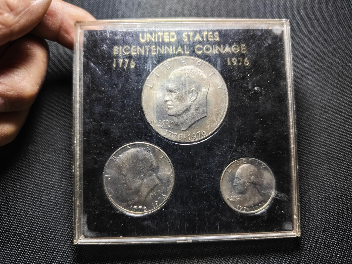 KK钱币收藏小铺 《套币 好品/批量散币专场》  2月预留时间 周末发货  1976美国建国200周年纪念套币