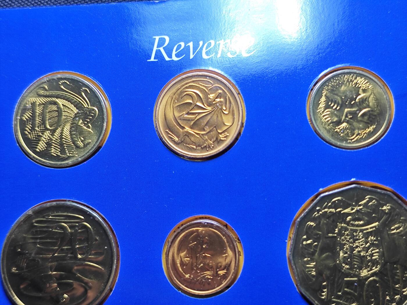 KK钱币收藏小铺 《套币 好品/批量散币专场》  2月预留时间 周末发货  1984澳大利亚大小面值清年一套