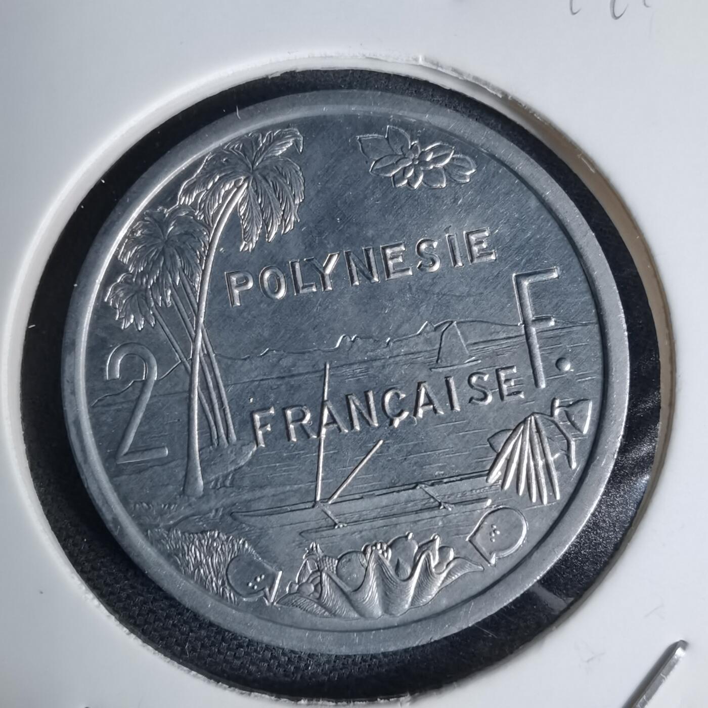 沼泽如烟--第941场 法属波利尼西亚1986年2法郎