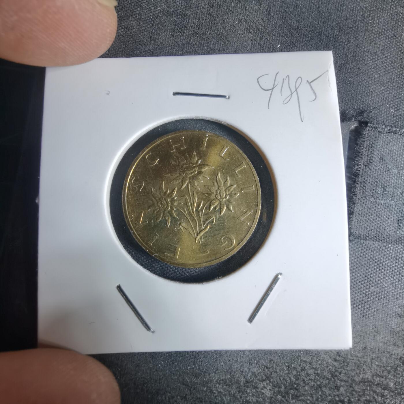 沼泽如烟--第941场 奥地利1998年1先令