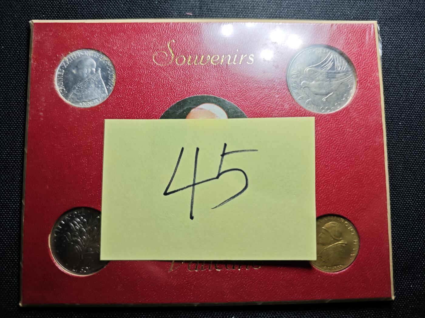 KK钱币收藏小铺 《套币 好品/批量散币专场》  2月预留时间 周末发货  梵蒂冈套币