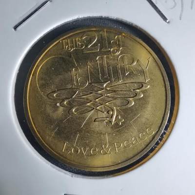 沼泽如烟--第941场 - 千禧龙年 21世纪 新世纪纪念章