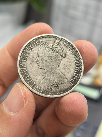 博洋堂世界钱币拍卖第153期（全场包邮） - 英国1873年维多利亚哥特弗洛林