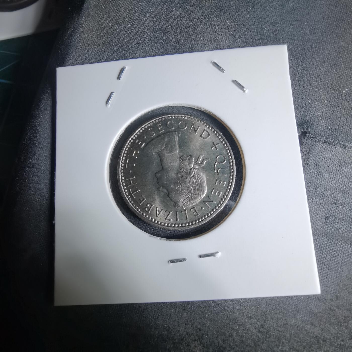 沼泽如烟--第941场 新西兰1965年1先令