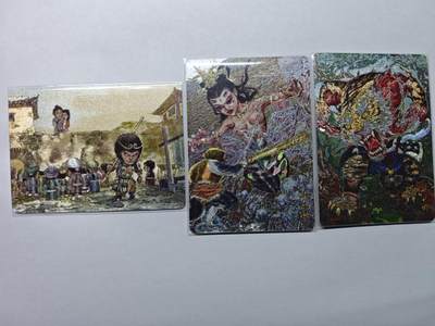 开心玩卡，快乐生活(第五期) - 乐卡文化 粗闪特卡3张