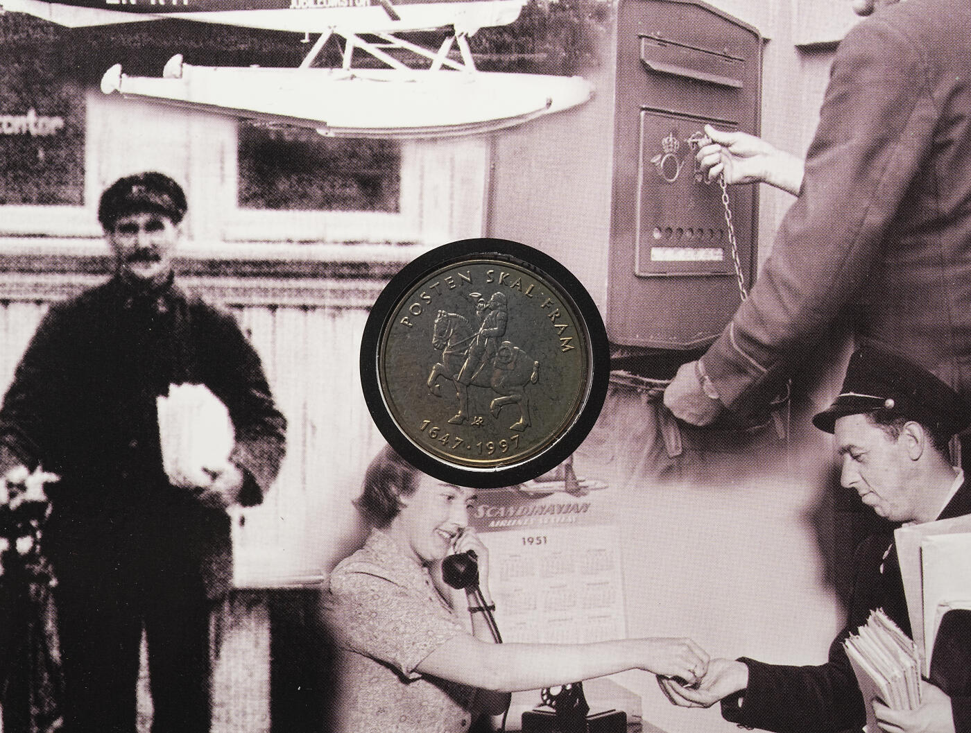 修遠堂世界钱币第九十八期 挪威5克朗纪念币4枚