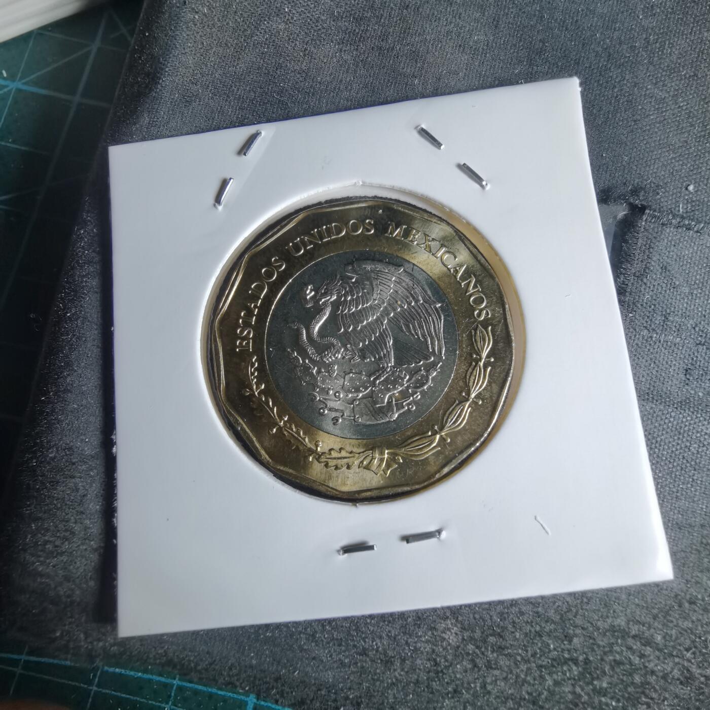 沼泽如烟--第941场 墨西哥2021年20比索纪念币