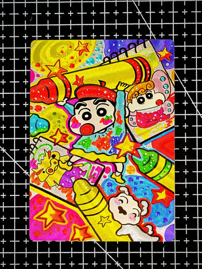 琦卡当当铺～第26期★★各种小漏~支持寄存★★~【9点40结束】扫码加群抽[包邮券]~ - 奇点卡牌 盲包卡 粗闪 蜡笔小新  1张