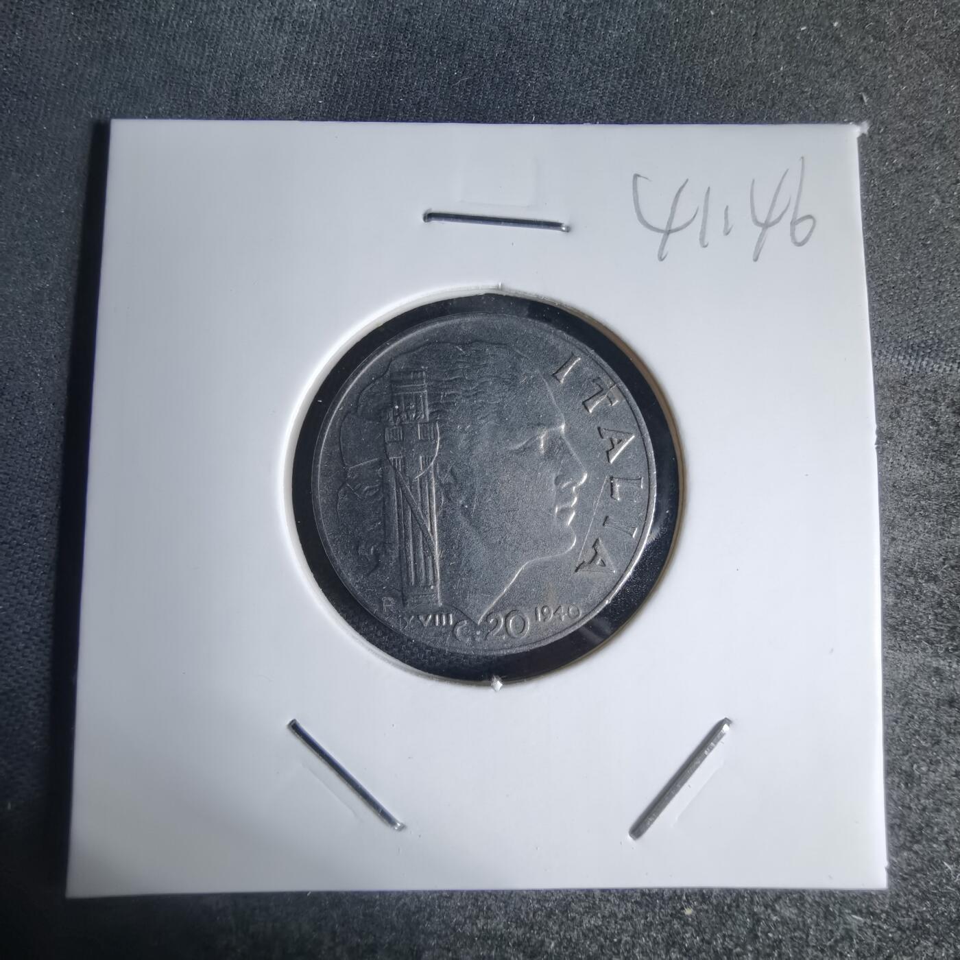 沼泽如烟--第941场 意大利1940年20分