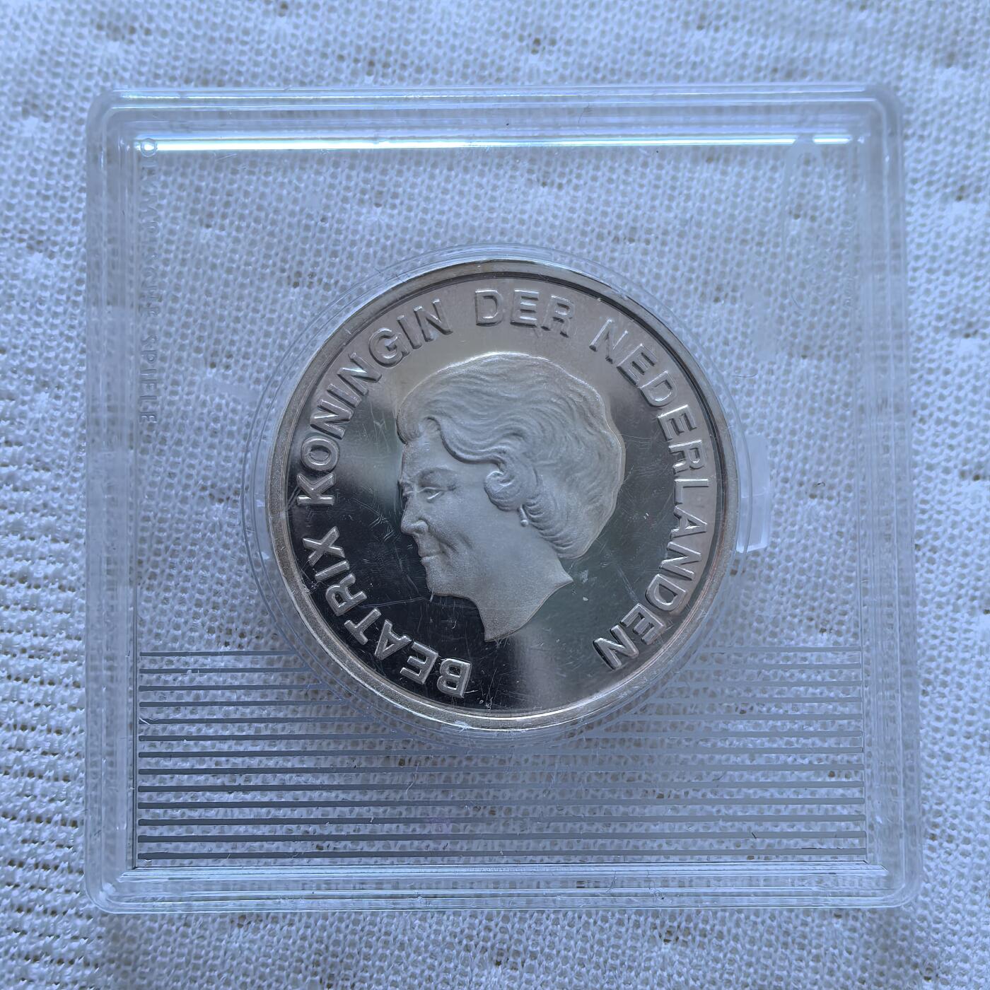 道一币馆币章第一百六十场 荷属阿鲁巴2010年伦敦奥运会5福林精制纪念银币 11.9g 925S 5000