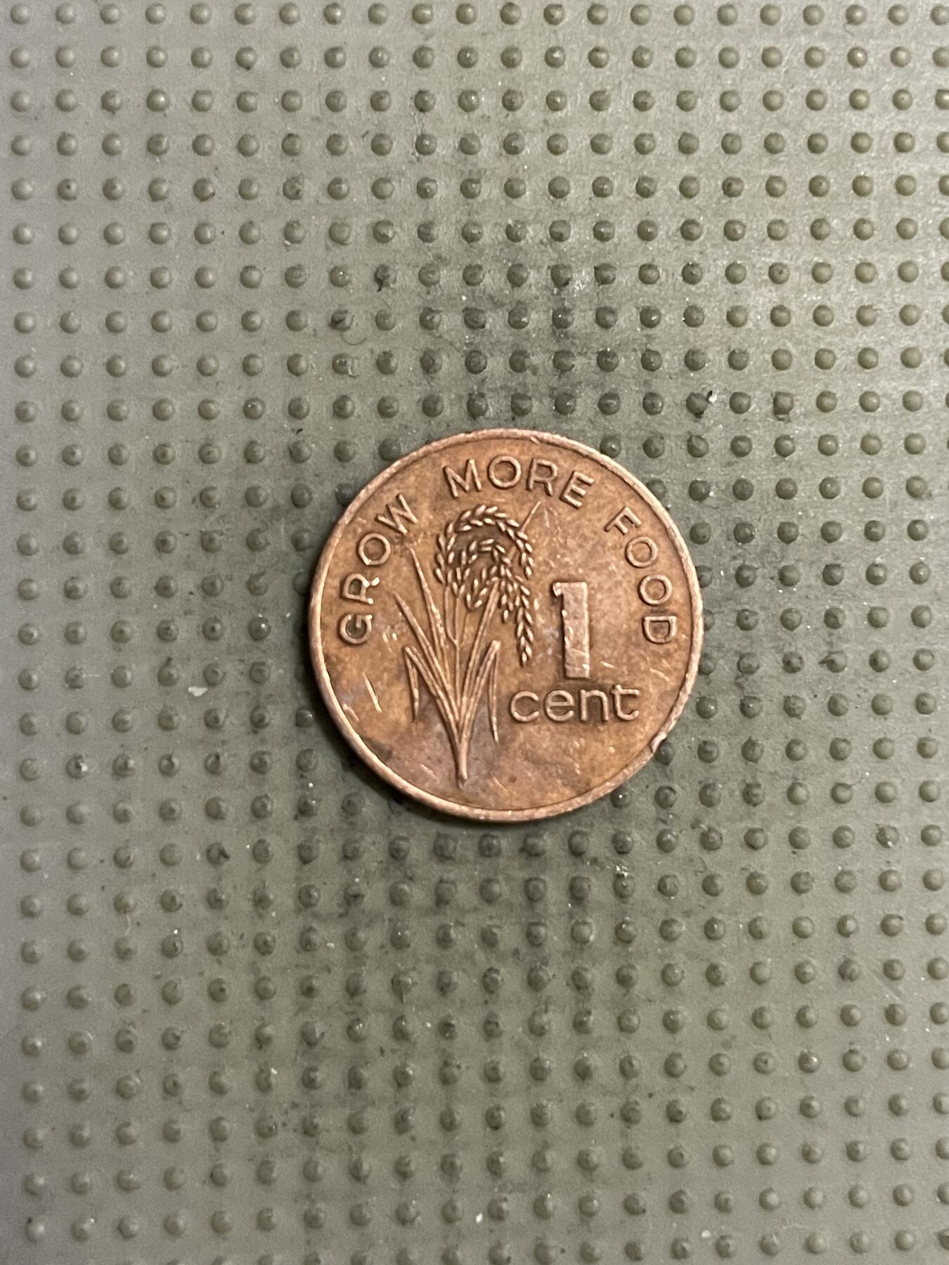 2025年第142场各国散币拍卖（总第142场） 斐济1982年1分fao纪念币