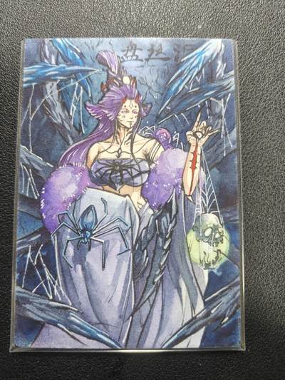 天玑星卡拍第152期《12.22周一截拍》持续收拍收评中 满赠卡需备注 - 【手绘卡】Rubick 西游手绘 蜘蛛精 手绘卡