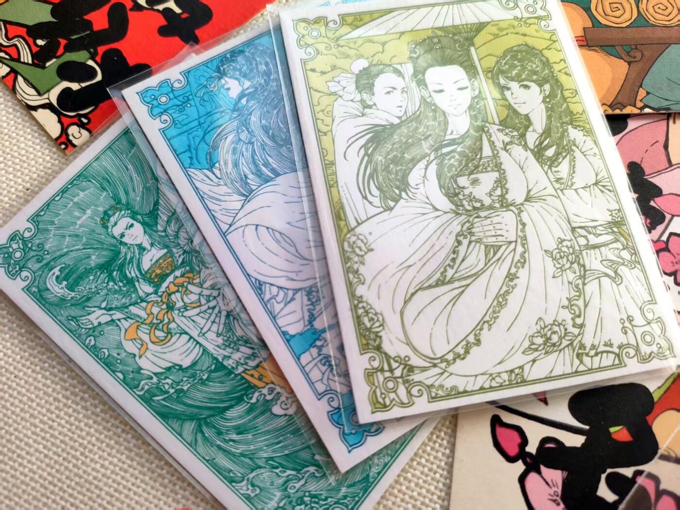 【小花瓣艺术文创】白蛇传 断桥会 收藏卡盲盒