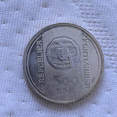 道一币馆币章第一百六十场 - 葡萄牙1996年国家银行150周年500埃斯库多纪念银币  14g 500s