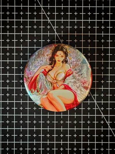 琦卡当当铺～第26期★★各种小漏~支持寄存★★~【9点40结束】扫码加群抽[包邮券]~ - 奇点 桃花女神 粗闪工艺吧唧 1个