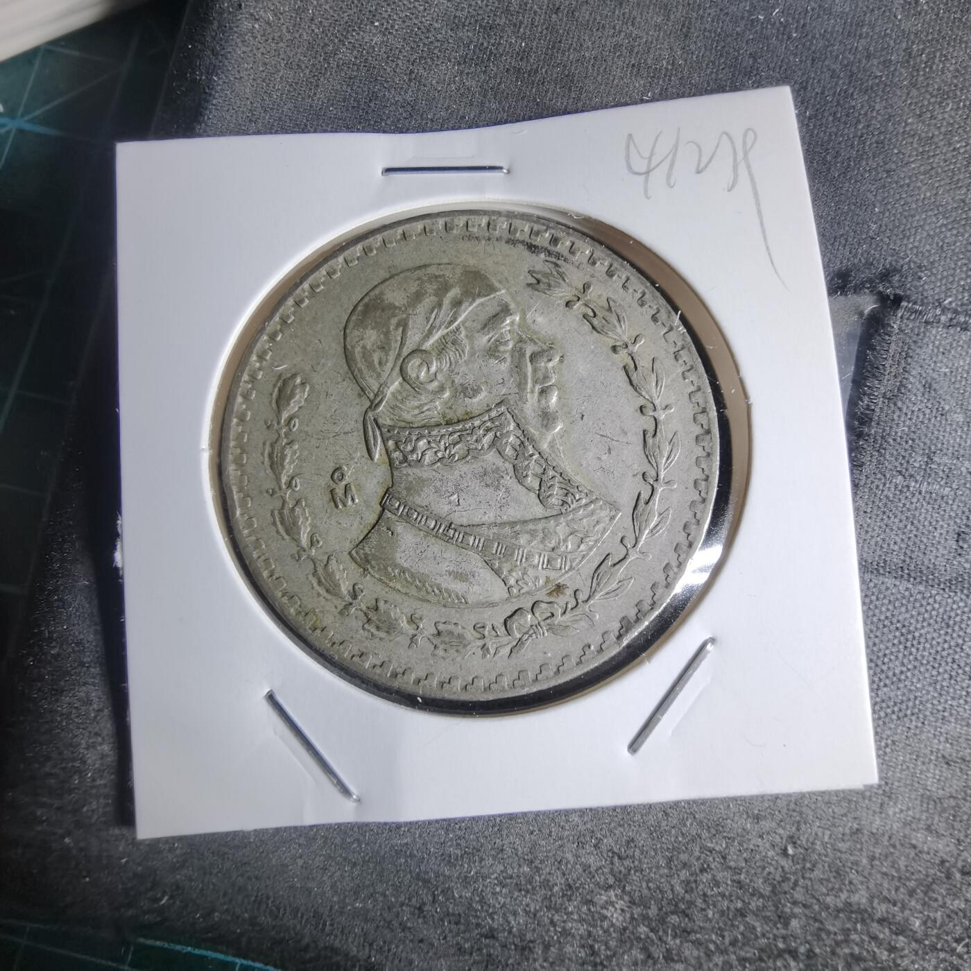 沼泽如烟--第941场 墨西哥1964年1比索银币