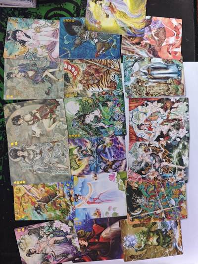 开心玩卡，快乐生活(第五期) - 【普卡套】范特忙 春芳西游之群仙述 普卡套卡19张