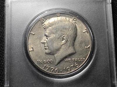 KK钱币收藏小铺 《套币 好品/批量散币专场》  2月预留时间 周末发货 -  1976美国建国200周年纪念 50分