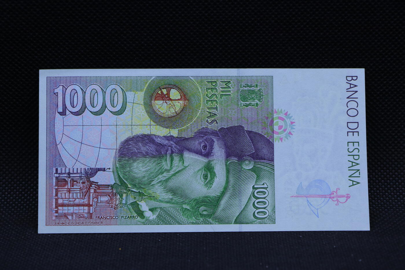 【淘币小摊】限时拍第八百三十四拍  纸币场  满百包邮可预留两周  周一统一发货   西班牙1992年1000比赛塔纸币