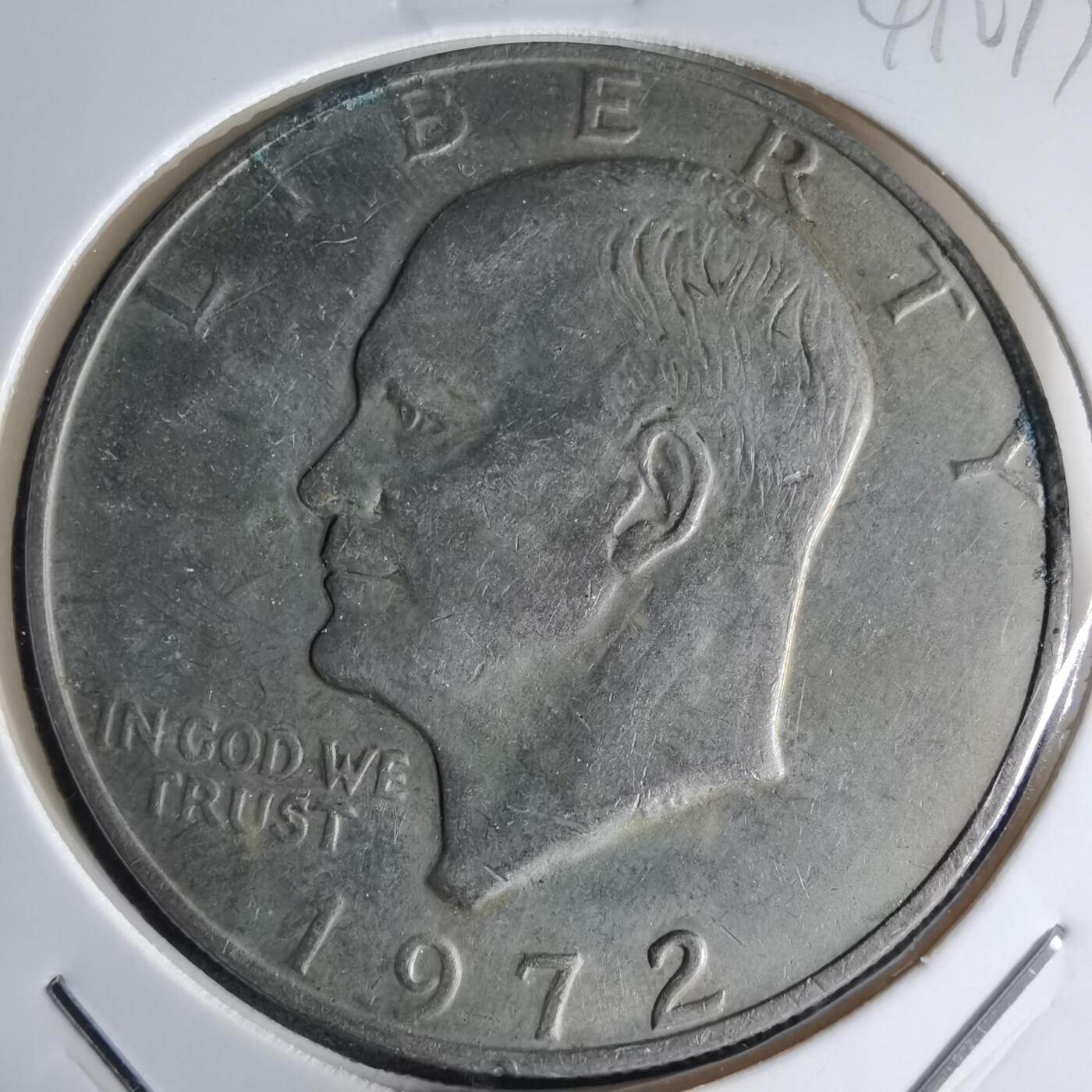 沼泽如烟--第941场 美国1972年一元