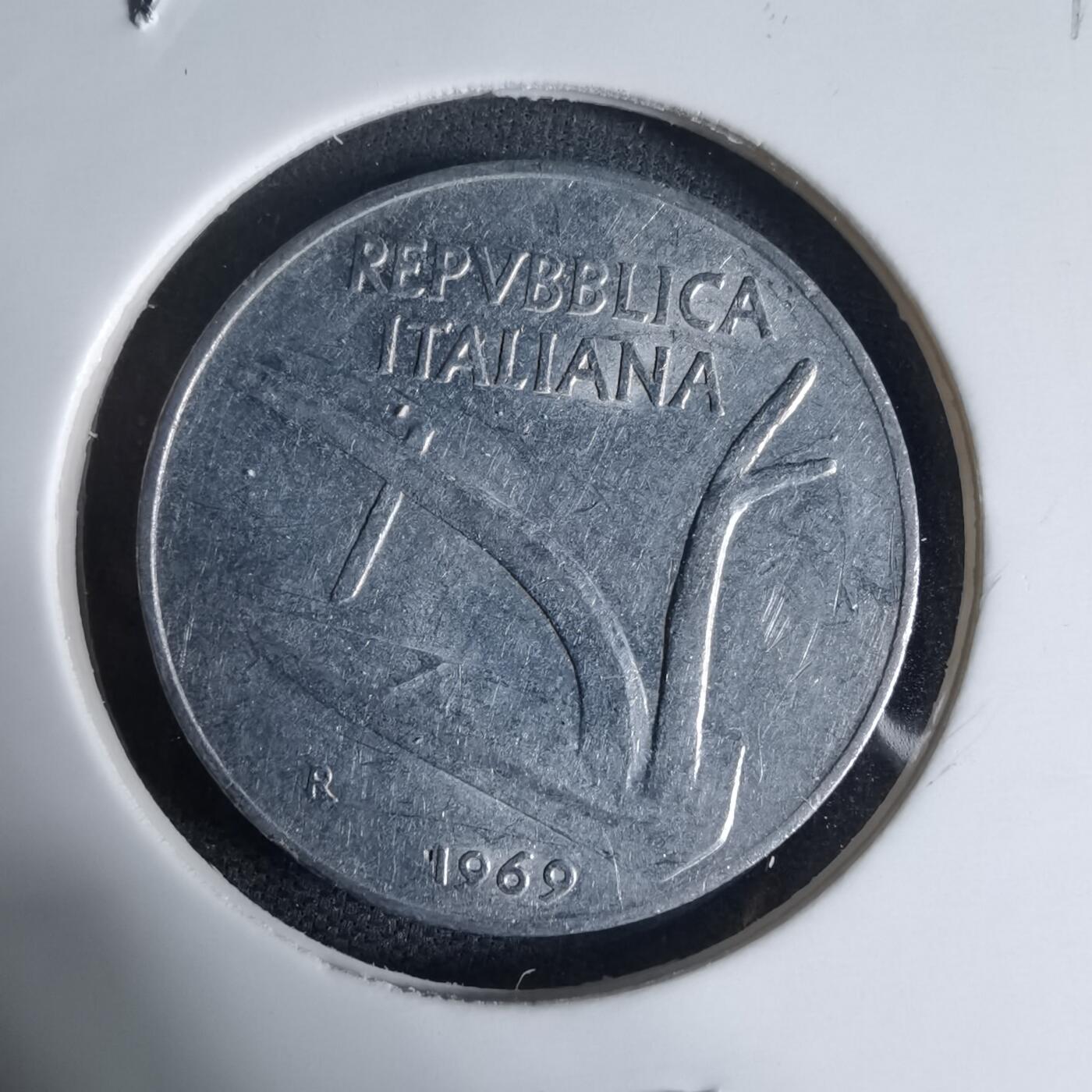 沼泽如烟--第941场 意大利1969年10里拉