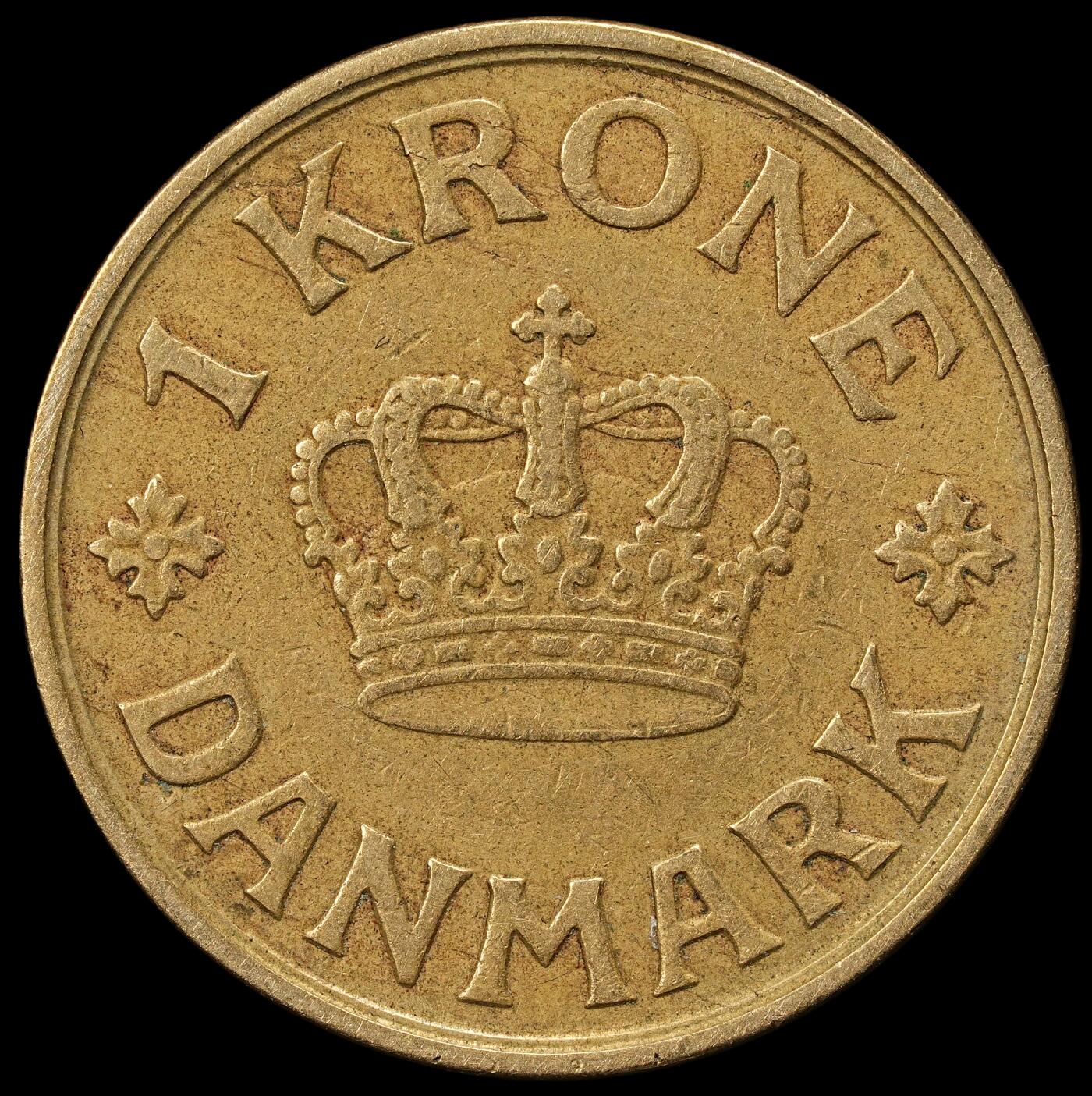 修遠堂世界钱币第九十八期 1941年丹麦皇冠1/2克朗 错版大逆背