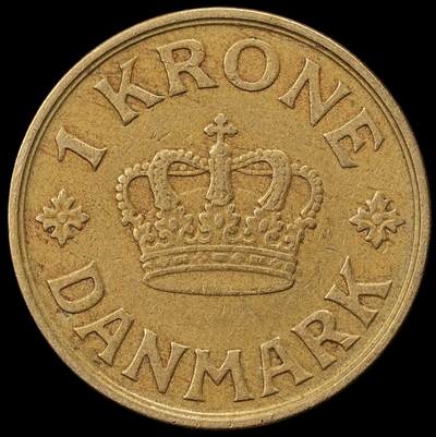 修遠堂世界钱币第九十八期 - 1941年丹麦皇冠1/2克朗 错版大逆背