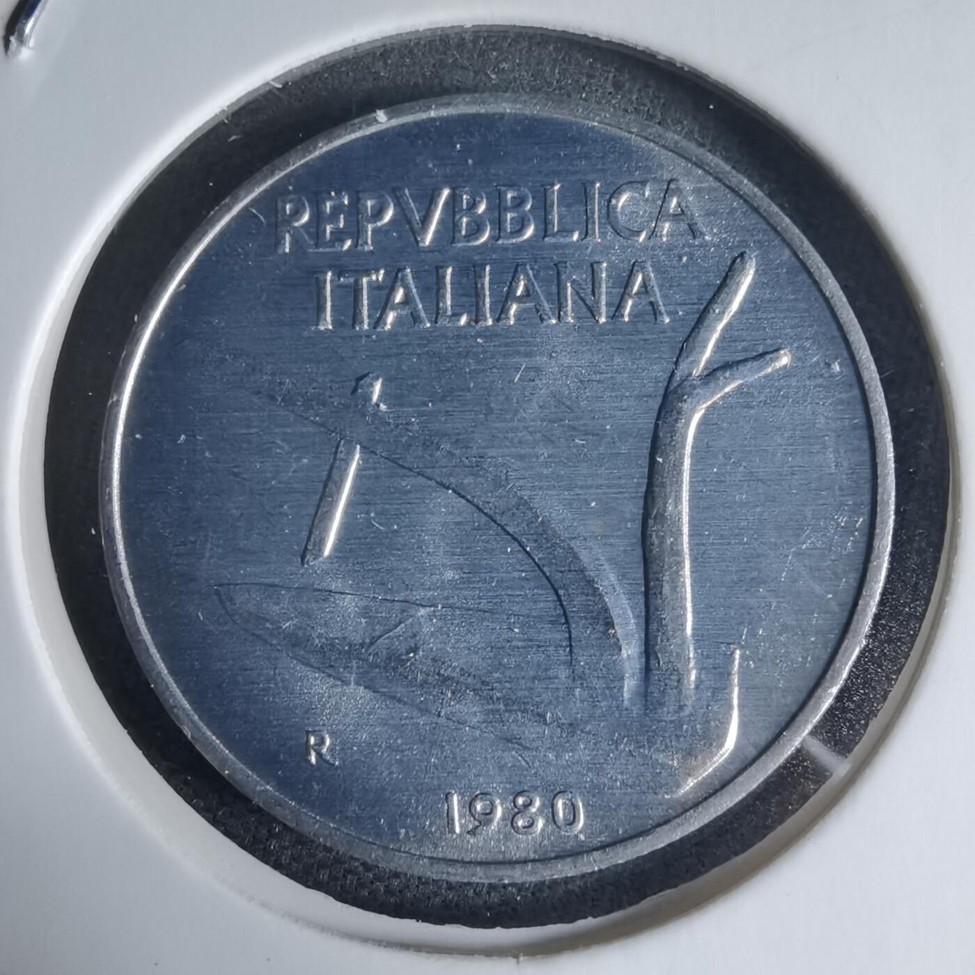 沼泽如烟--第941场 意大利1980年10里拉