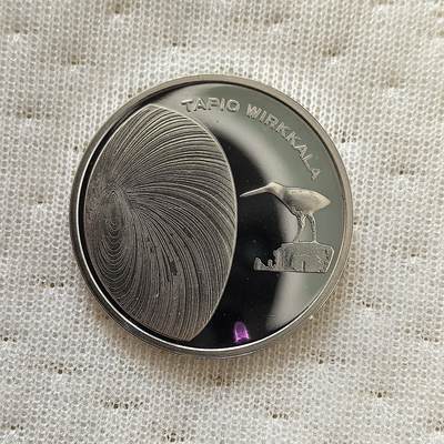 道一币馆币章第一百六十场 - 芬兰2015年设计师塔皮奥·维卡尔拉诞辰百年10欧元银币  10g 500s 10000