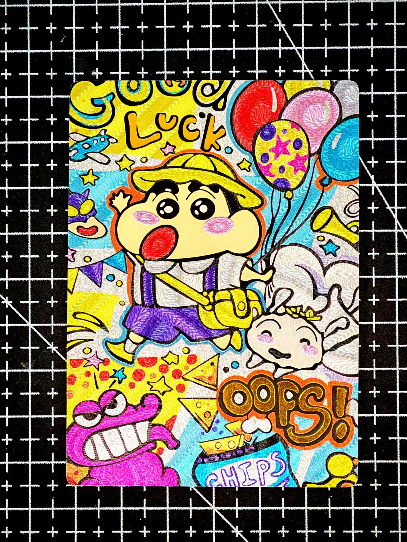 琦卡当当铺～第26期★★各种小漏~支持寄存★★~【9点40结束】扫码加群抽[包邮券]~ 奇点卡牌 盲包卡 粗闪 蜡笔小新  1张