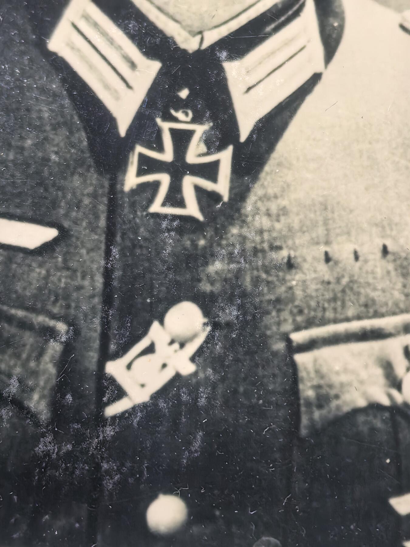 盛世勋华——号角文化勋章邮票专场拍卖第294期 德国（1939）骑士十字勋章获得者上校威廉·冯·伦格尔克照片 佩戴骑士十字勋章/一级铁十字勋饰/二级铁十字勋饰等