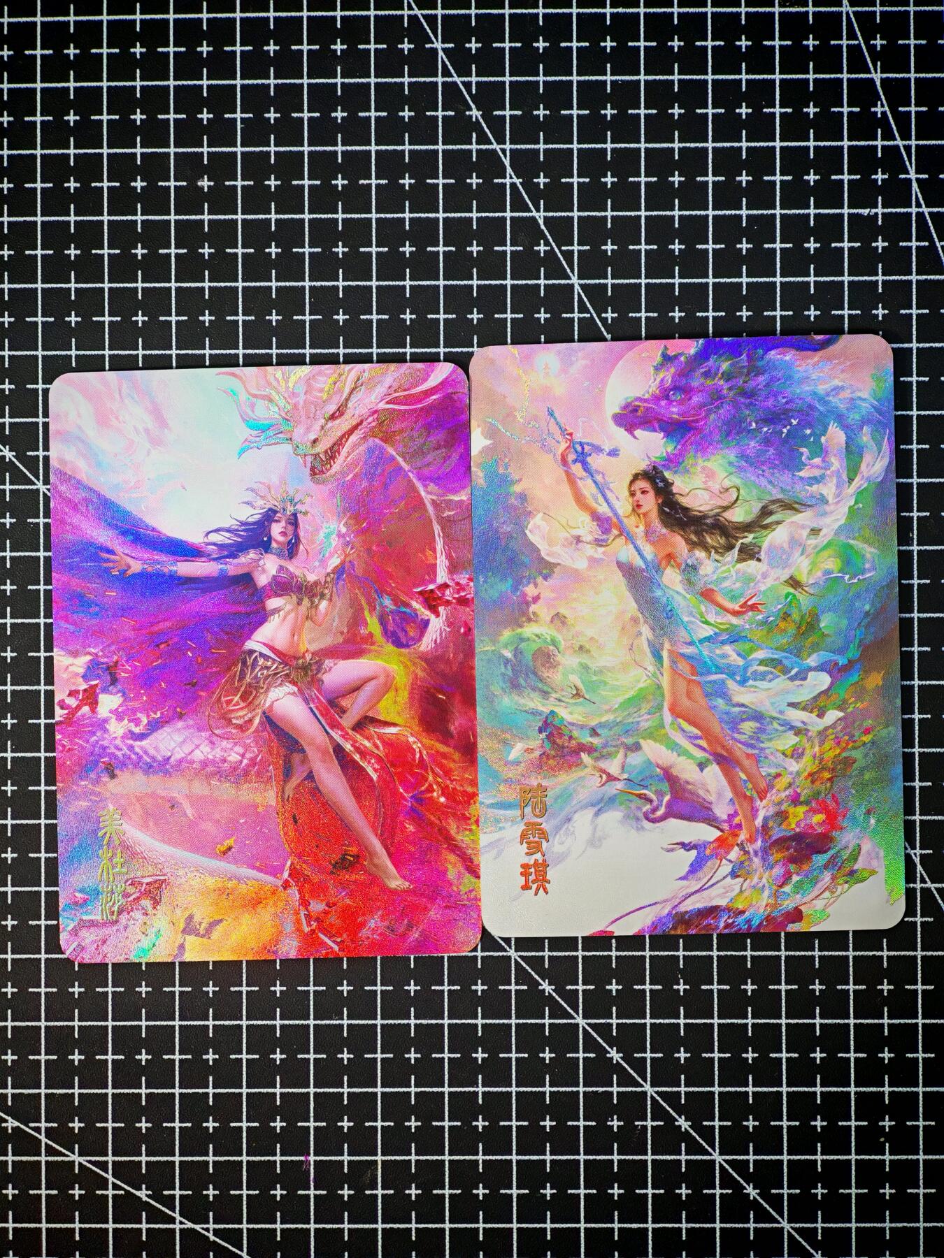 琦卡当当铺～第26期★★各种小漏~支持寄存★★~【9点40结束】扫码加群抽[包邮券]~ 次元鉴赏 花嫁 美杜莎和陆雪琪 彩闪 2张