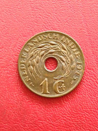 【云涧收藏】第八十四场 - 荷属东印度1945年S标1分