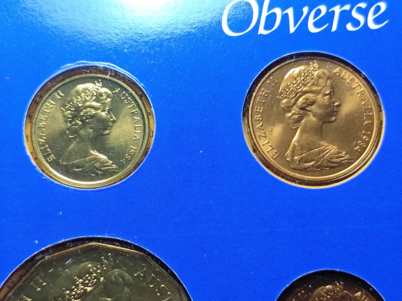 KK钱币收藏小铺 《套币 好品/批量散币专场》  2月预留时间 周末发货  1984澳大利亚大小面值清年一套