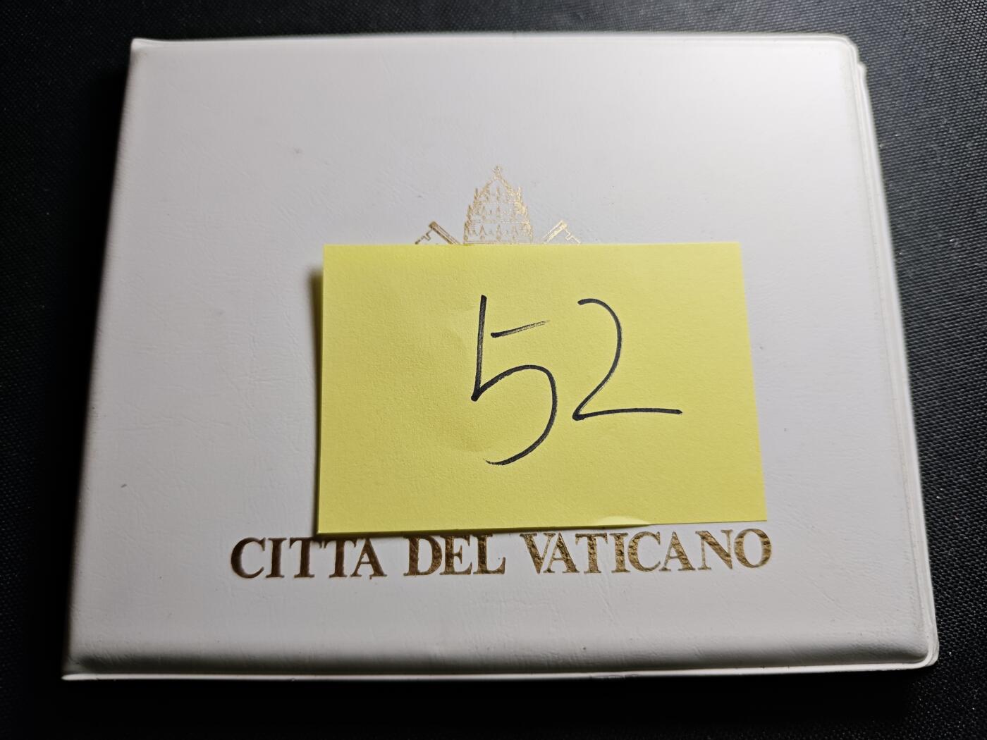 KK钱币收藏小铺 《套币 好品/批量散币专场》  2月预留时间 周末发货  梵蒂冈镀银章5枚套