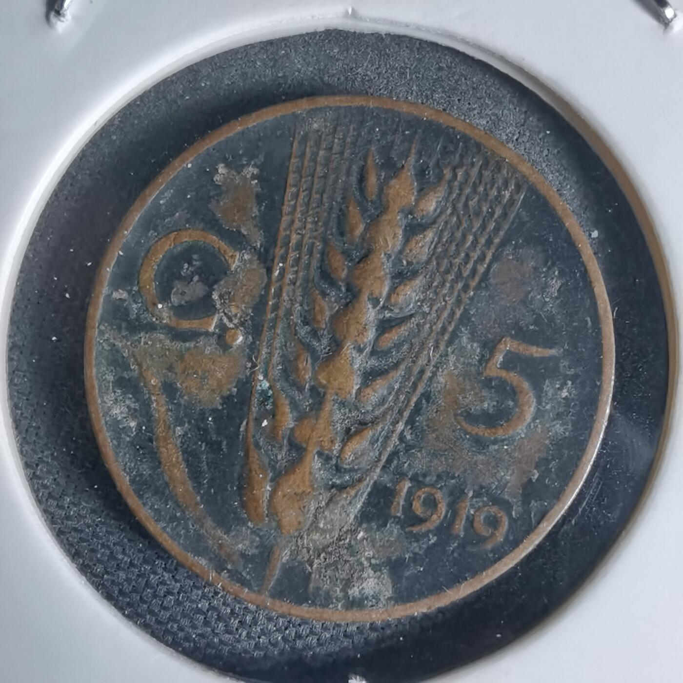 沼泽如烟--第941场 意大利1919年五分