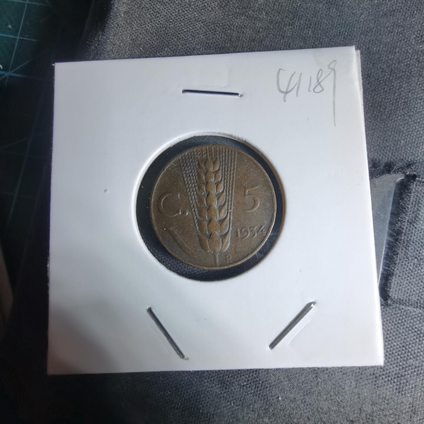 沼泽如烟--第941场 意大利1934年五分