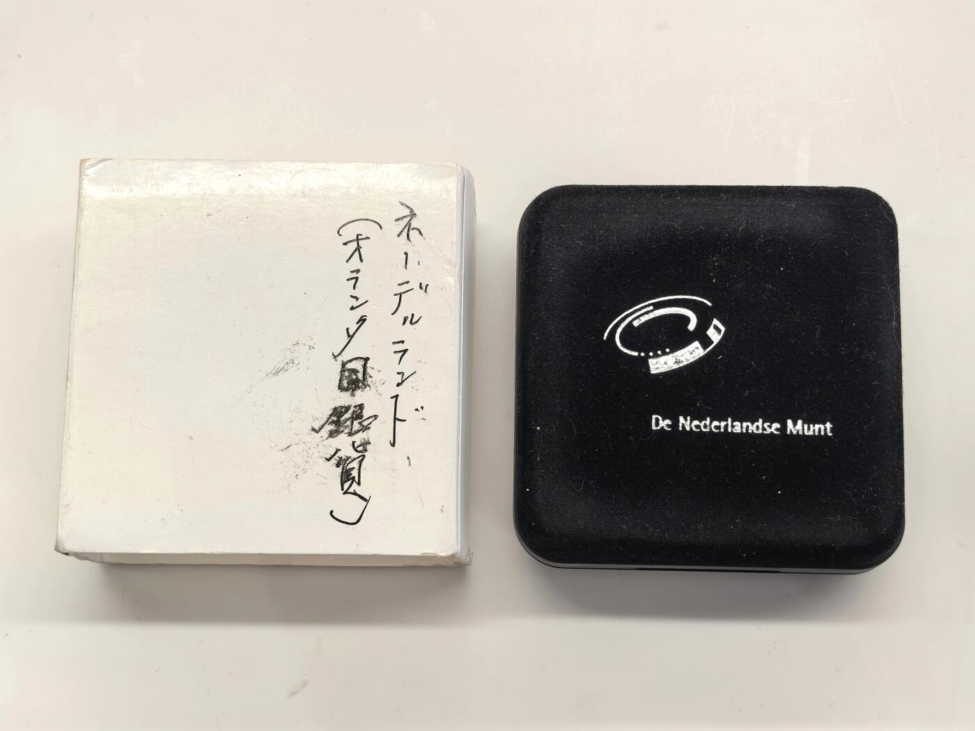 博洋堂世界钱币拍卖第153期（全场包邮） 荷兰1998年银杜卡特精制银币 七省系列-弗里斯兰省 28.25克873银 发行量：约1万1千 盒证全