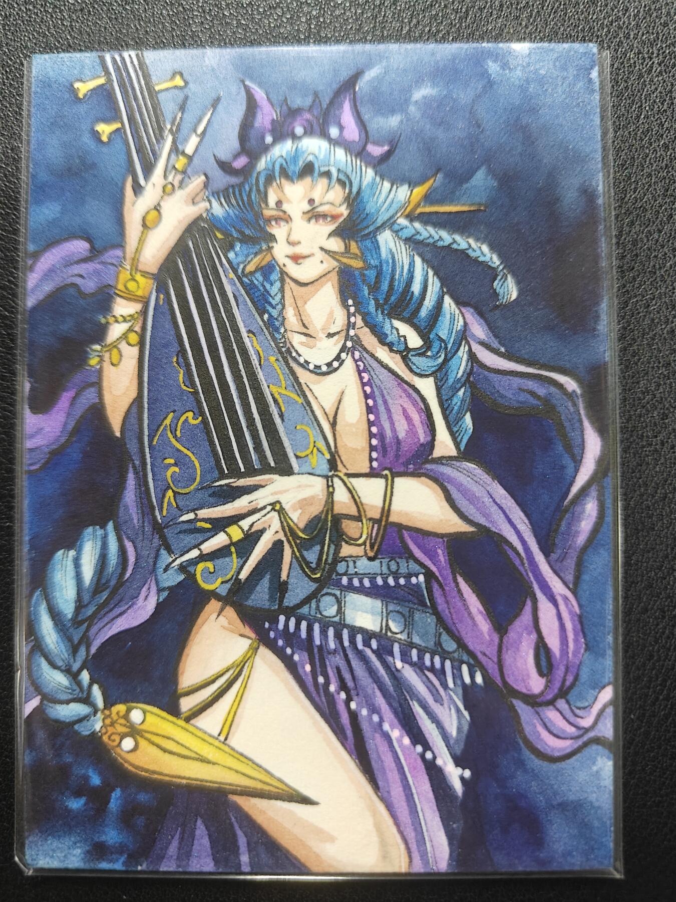 天玑星卡拍第152期《12.22周一截拍》持续收拍收评中 满赠卡需备注 【手绘卡】Rubick 西游手绘 蝎子精 手绘卡