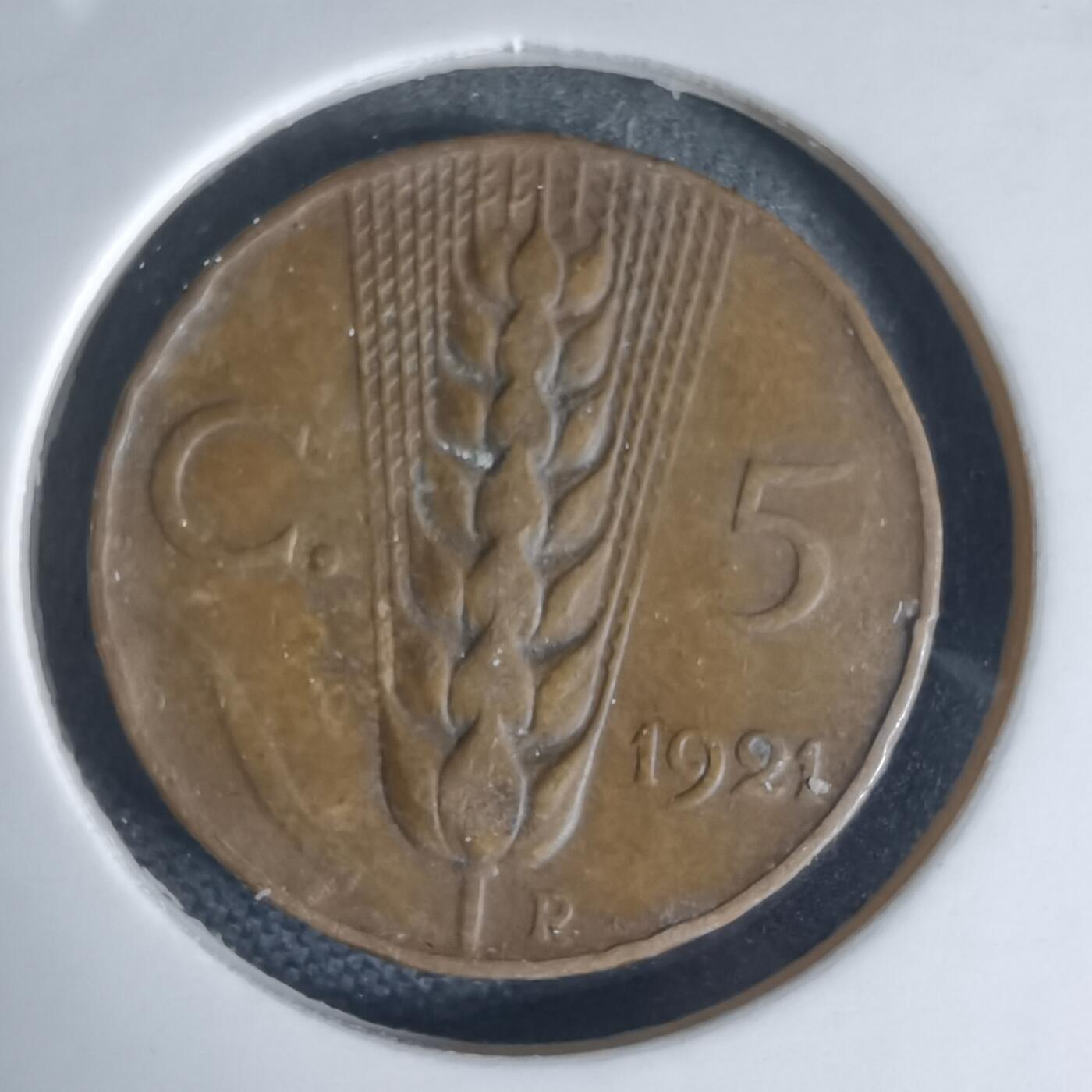 沼泽如烟--第941场 意大利1921年五分