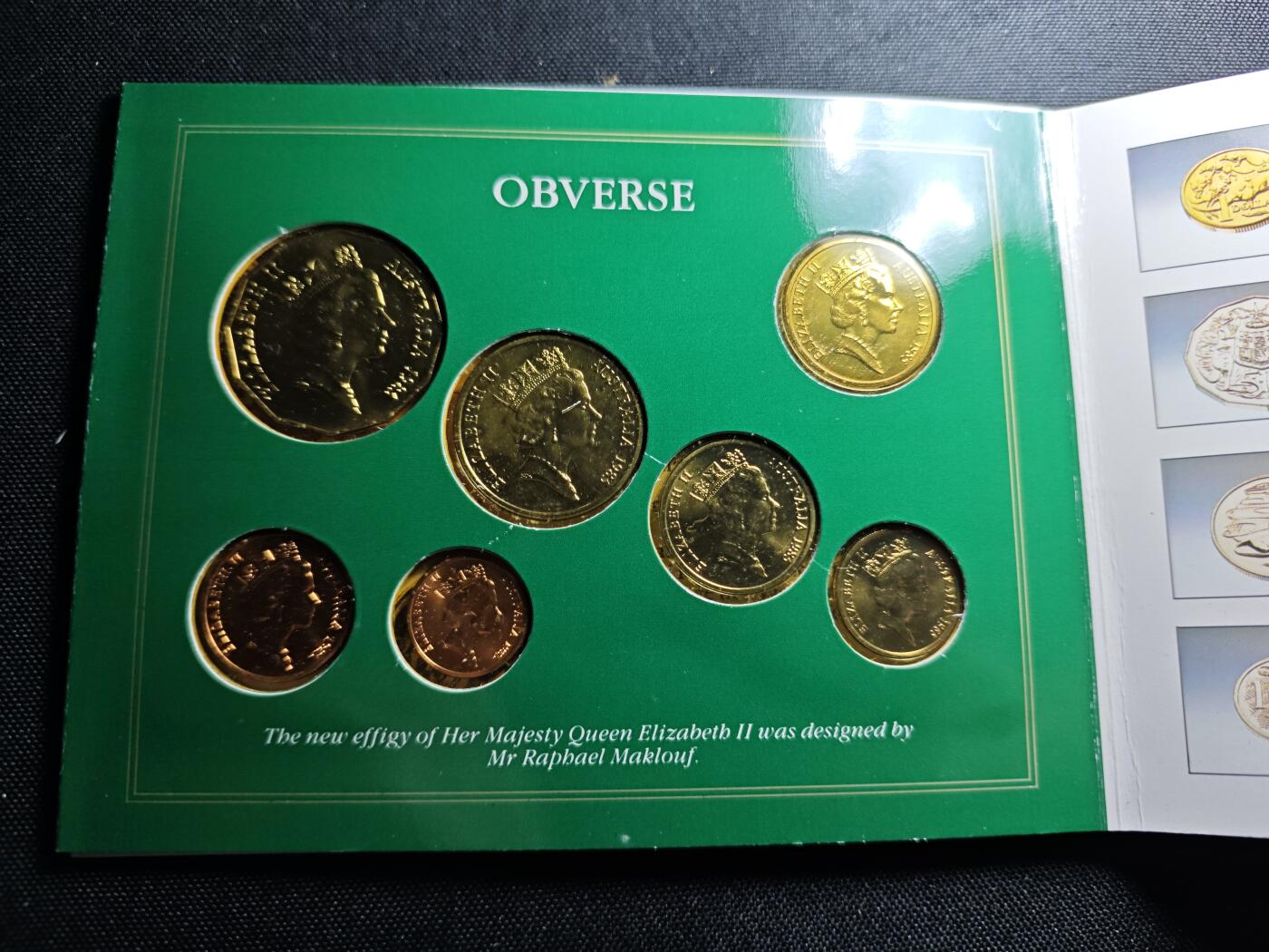 KK钱币收藏小铺 《套币 好品/批量散币专场》  2月预留时间 周末发货  1986澳大利亚大小面值清年一套