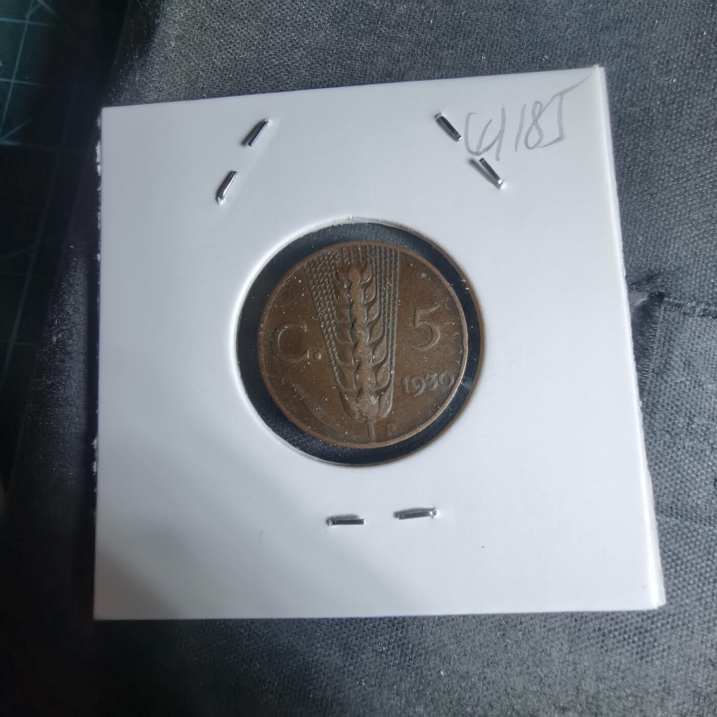 沼泽如烟--第941场 意大利1930年五分