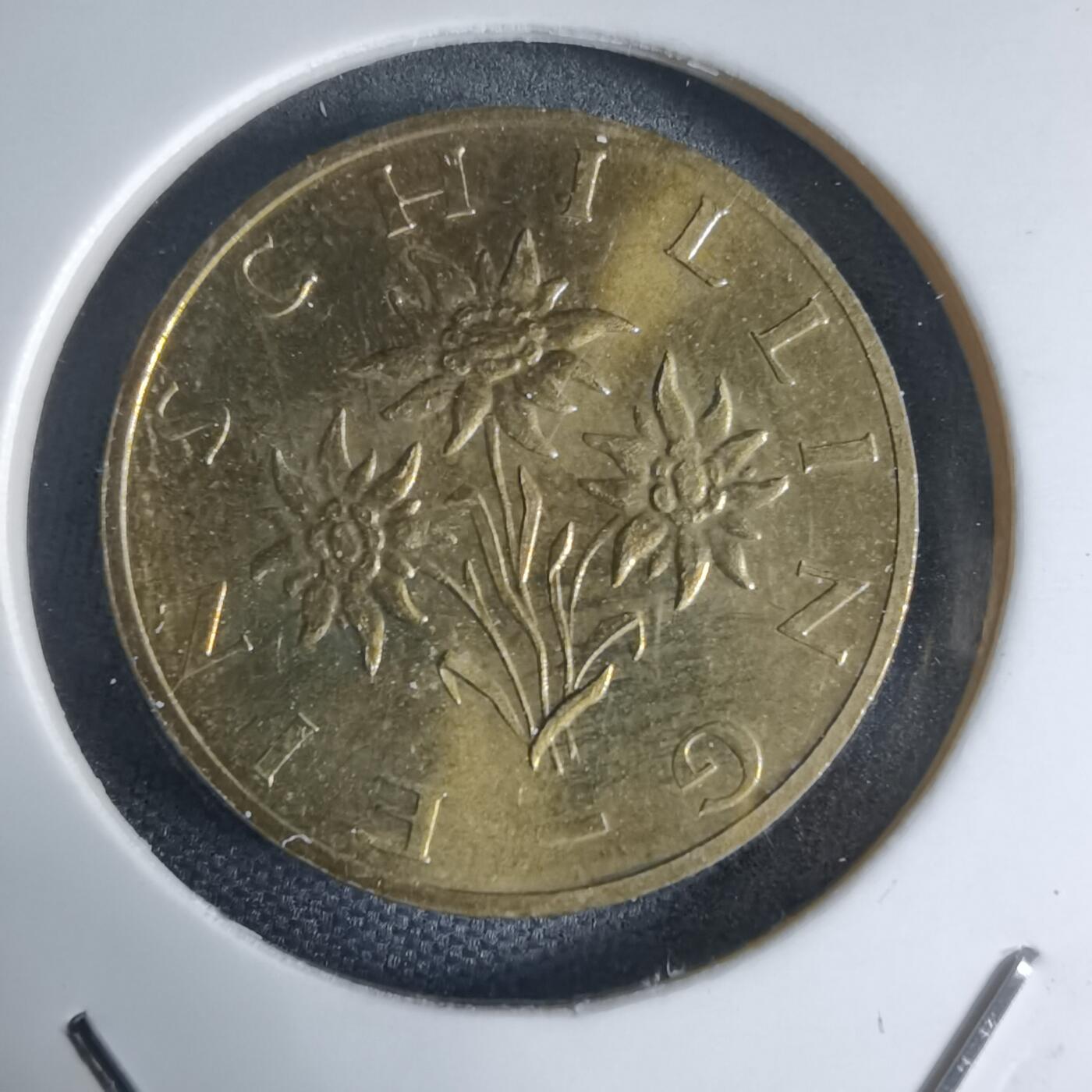 沼泽如烟--第941场 奥地利1998年1先令