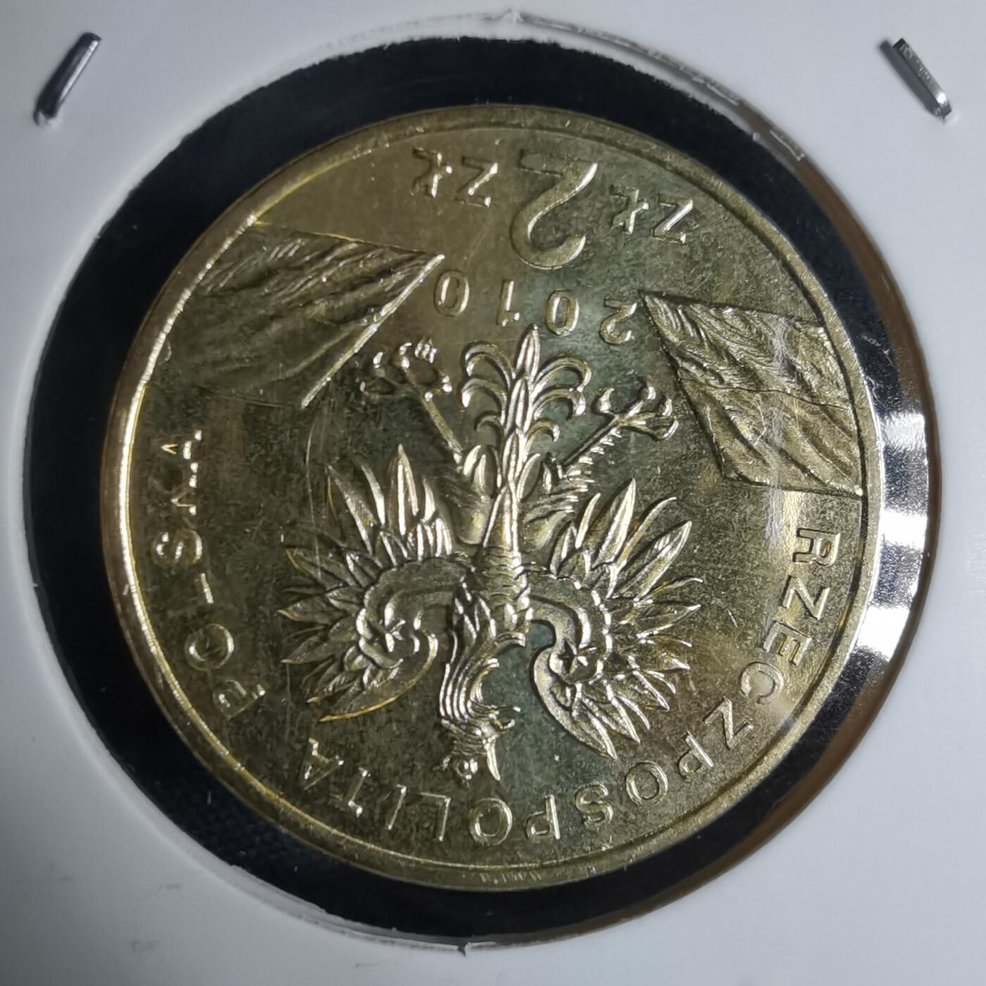 沼泽如烟--第941场 波兰2010年2兹罗提纪念币