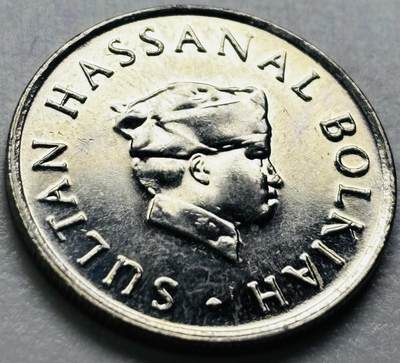 文馨钱币收藏第 286 场，圣诞节专场【 长期接收代拍品低至 0 佣金】 - 原光品相文莱1985 年 10 仙(少年苏丹-哈桑纳尔)